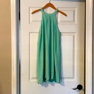 Papermoon teal dress size small.
